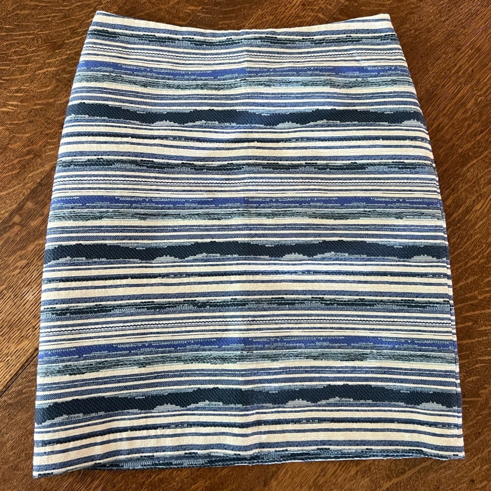 J. McLaughlin Jacquard Pencil Skirt